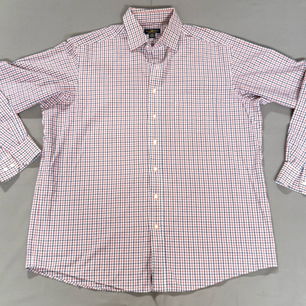 Club Room Red and Blue Checkered‎ Casual Shirt